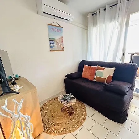 Apartment Appt Moderne Avec Piscine, 4 Couchages, Cap D'agde - Fr-1-249-435 *
